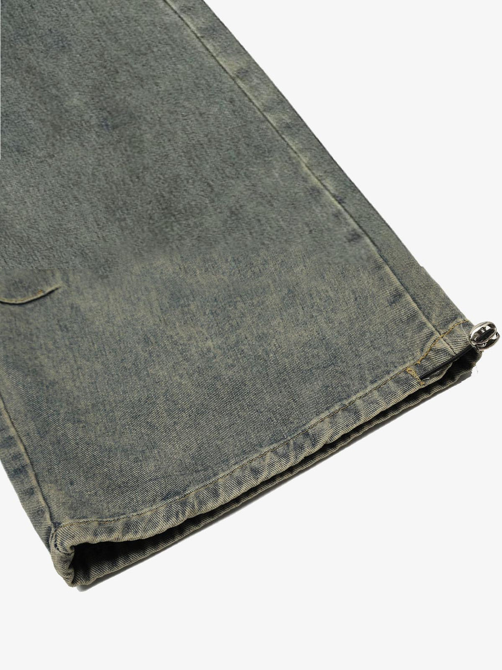 Washed Scorpion Print Multi Pocket Cargo Pants