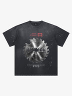 Industrial Saw Blade Graphic T-Shirt