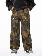 Hip-Hop Camouflage Multi-Pocket Cargo Pants