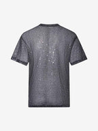 Glitter Niche See-Through Mesh T-Shirt