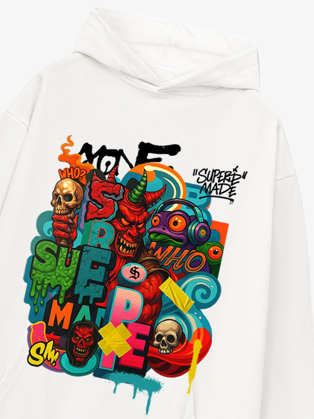 Theprecipice Devil Street Graffiti Carnival Hoodie