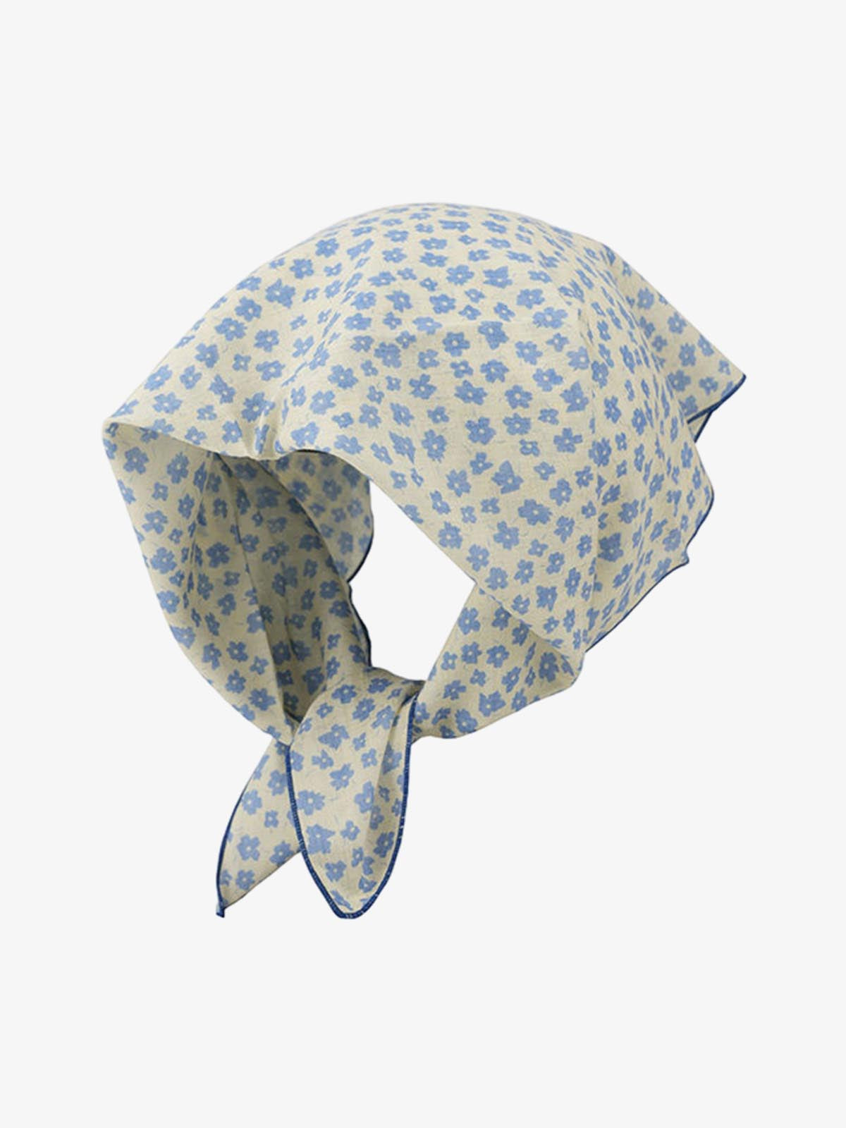 Floral Satin Feel Bandana