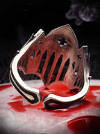 Gothic Armor Open Ring Adjustable