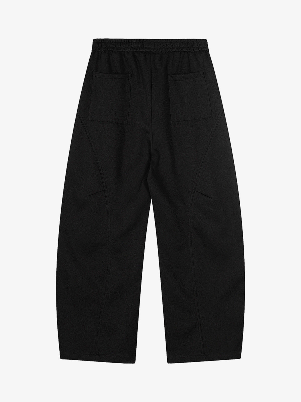 Riveted Pleated Drawstring Barrel Pants