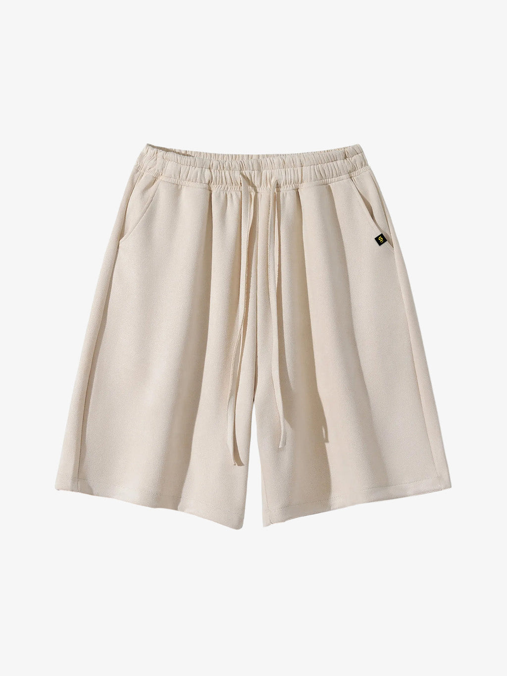 Elastic Drawstring Casual Shorts