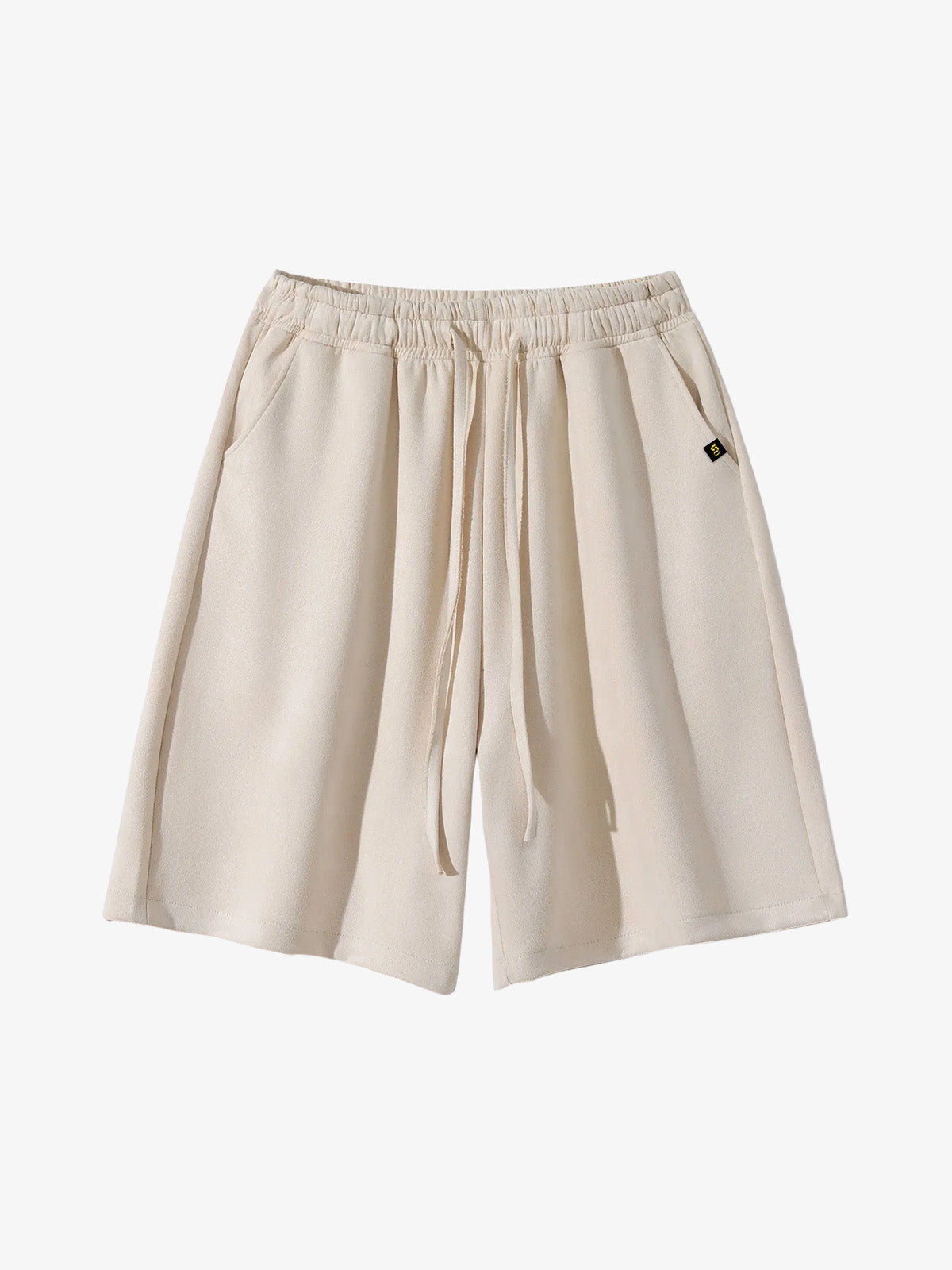 Elastic Drawstring Casual Shorts