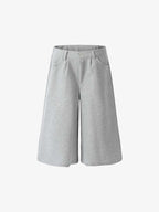 Street Cotton Cropped Jorts