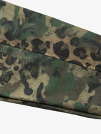 Camo Leopard Patchwork Button Up Shirt