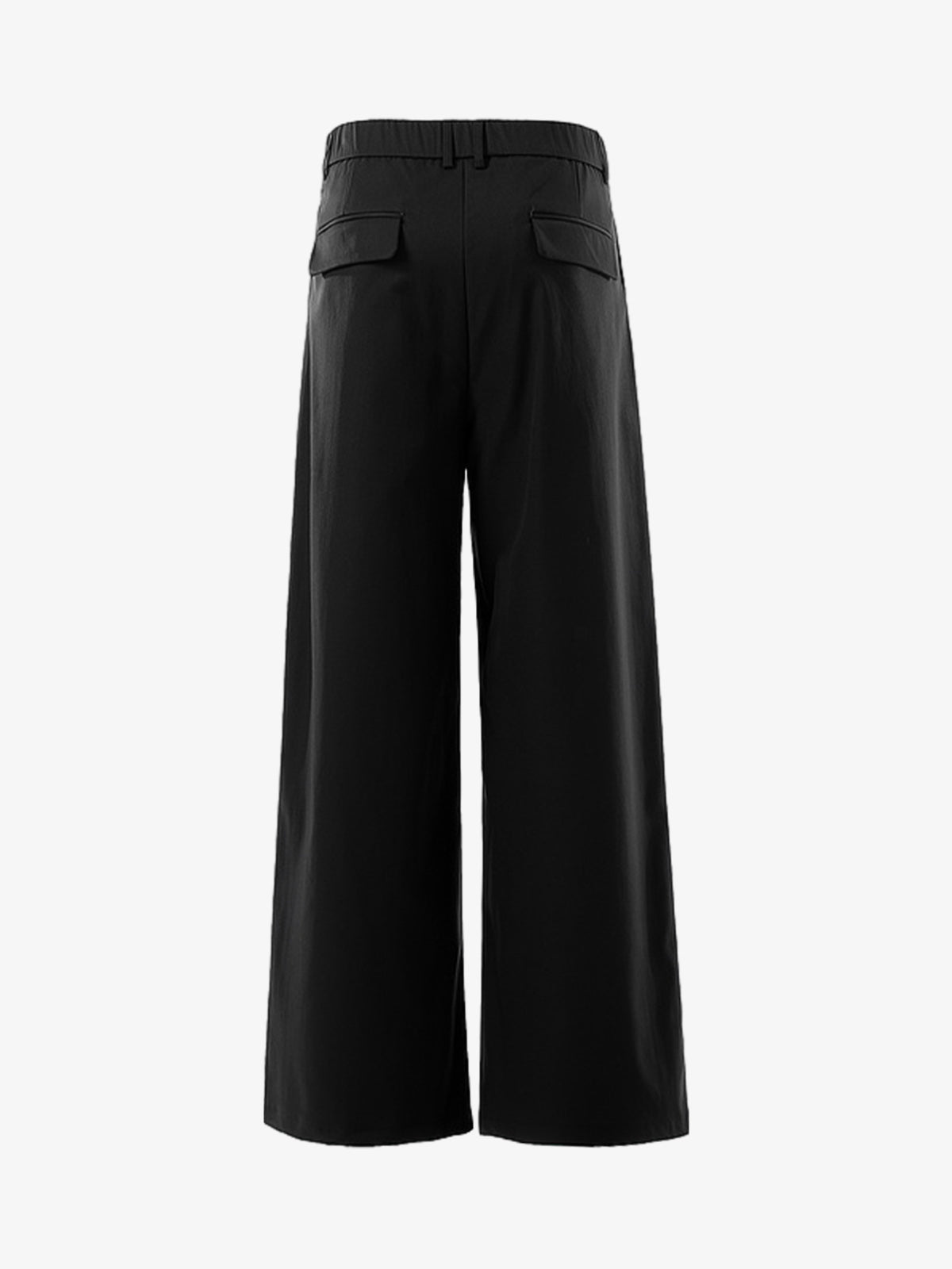 Pleated Drape Bootcut Suit Pants - 2588