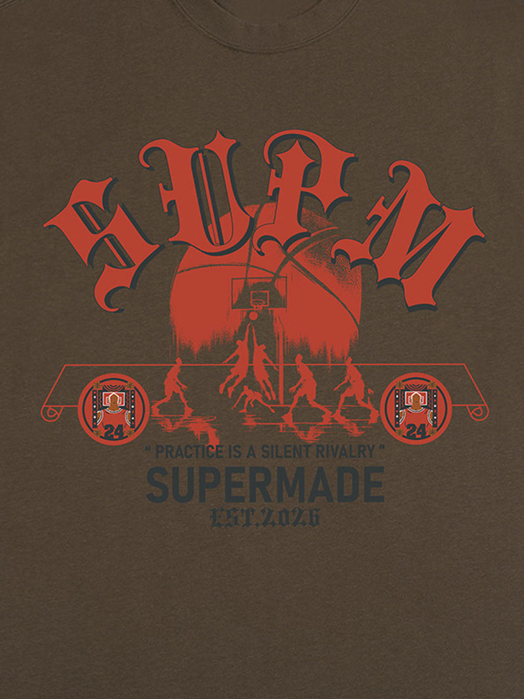 SUPM Slogan Graphic Retro Streetwear T-Shirt