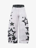Camouflage Reversible Star Print Sweatpants