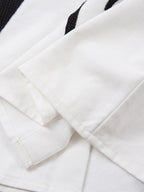 Tribal Flame Layered Cotton Linen Shirt