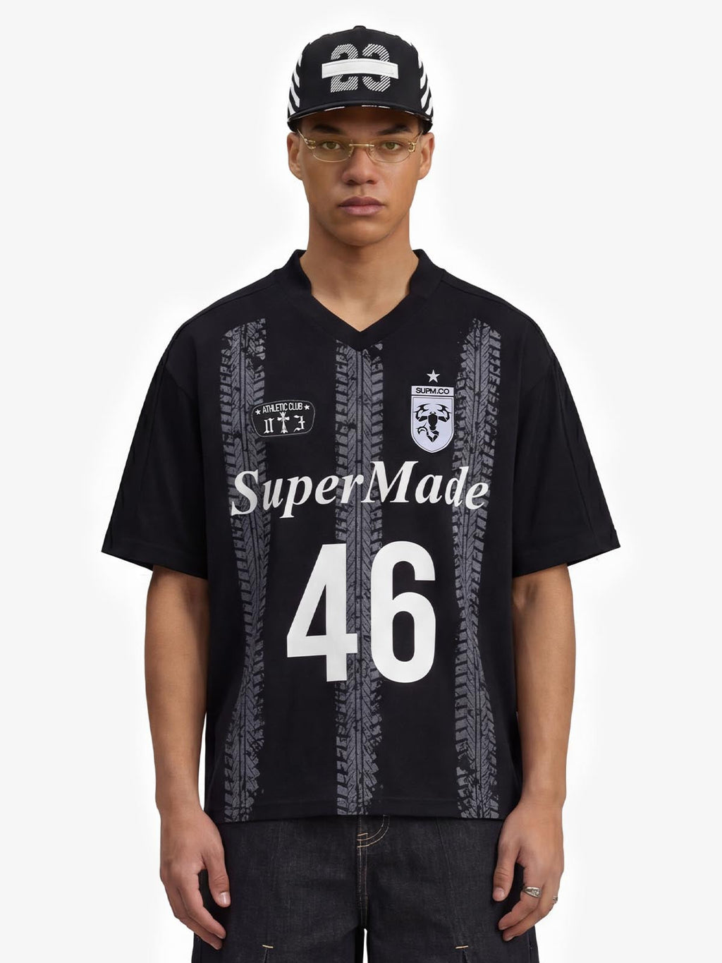 precipice 46 Tire Track Graphic T-Shirt