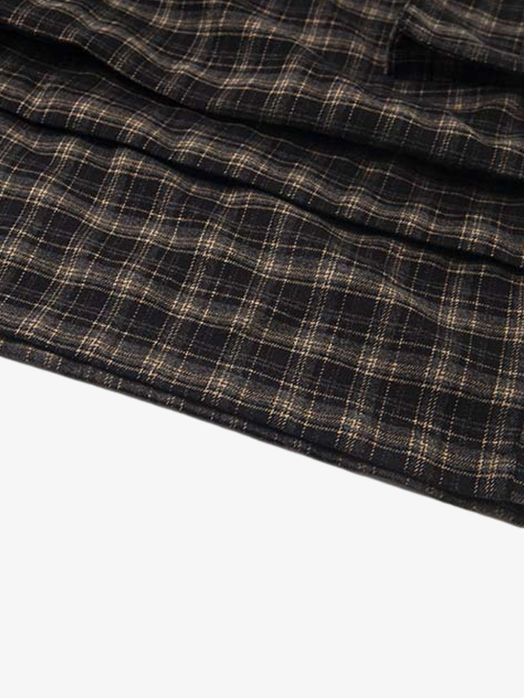 Plaid Cargo Pocket Jorts
