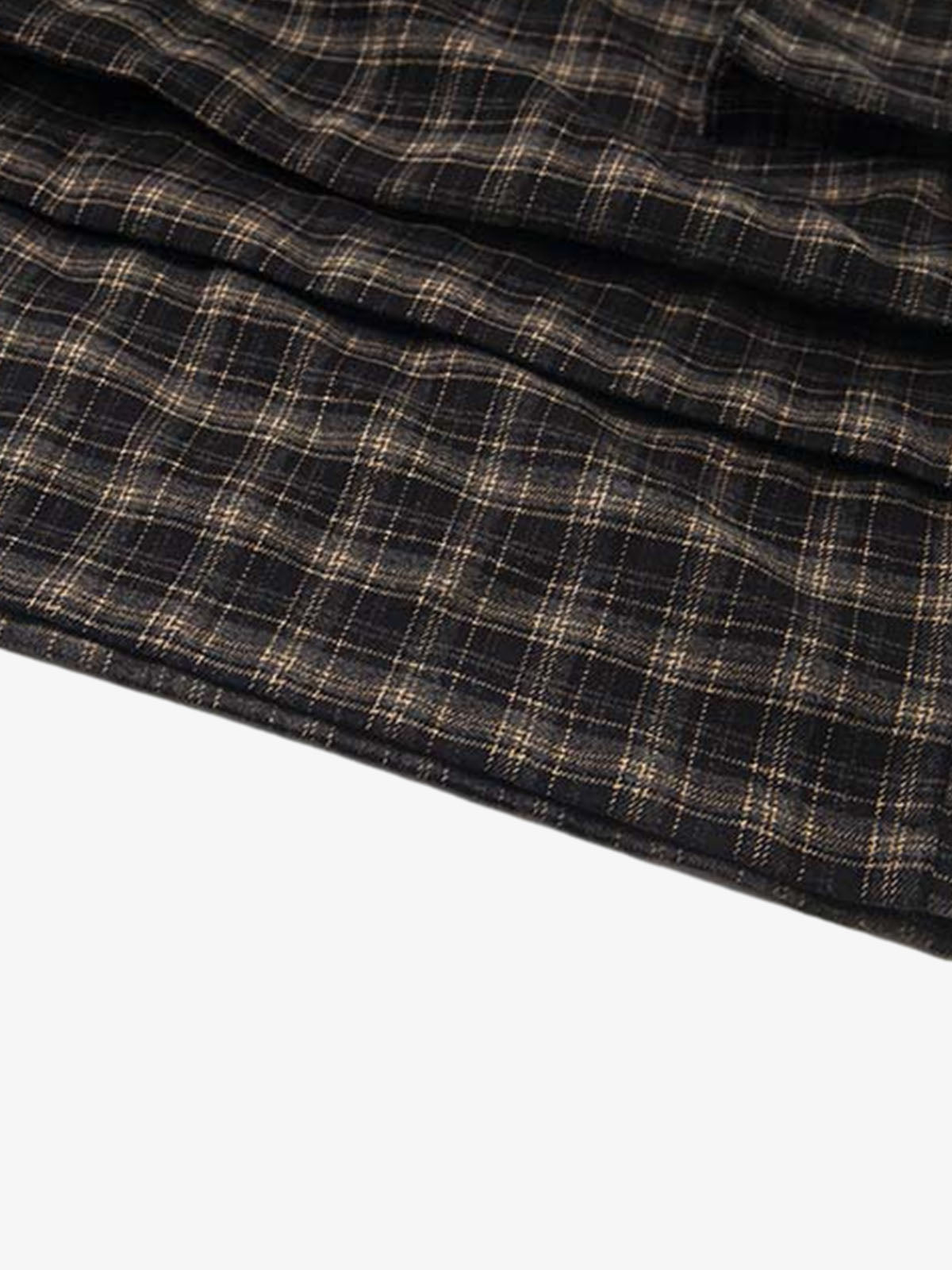 Plaid Cargo Pocket Jorts