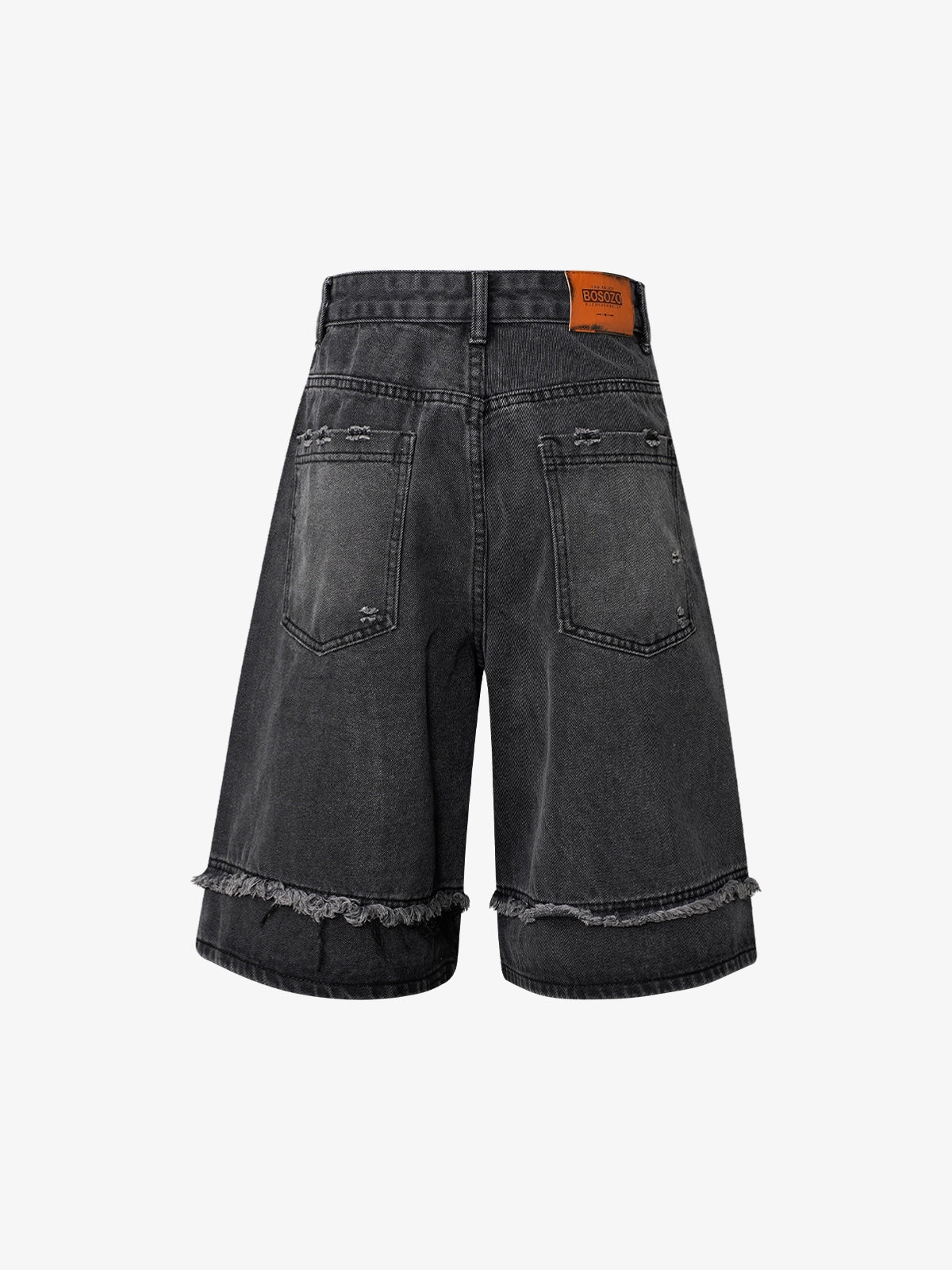 Theprecipice High Street Washed Distressed Denim Shorts - 2100
