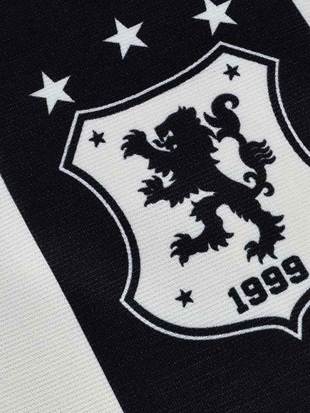 Retro Blokecore Graphic Print Soccer Jersey