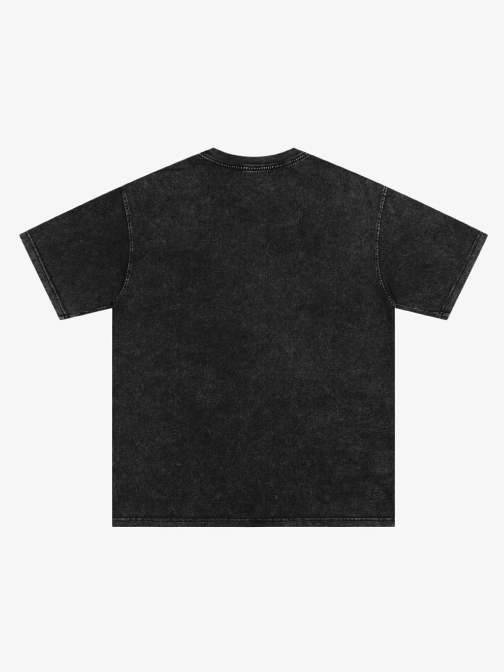 Washed Rhinestone Letter Graphic T-Shirt