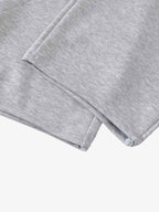 Layered Double-Waistband Wide-Leg Sweatpants