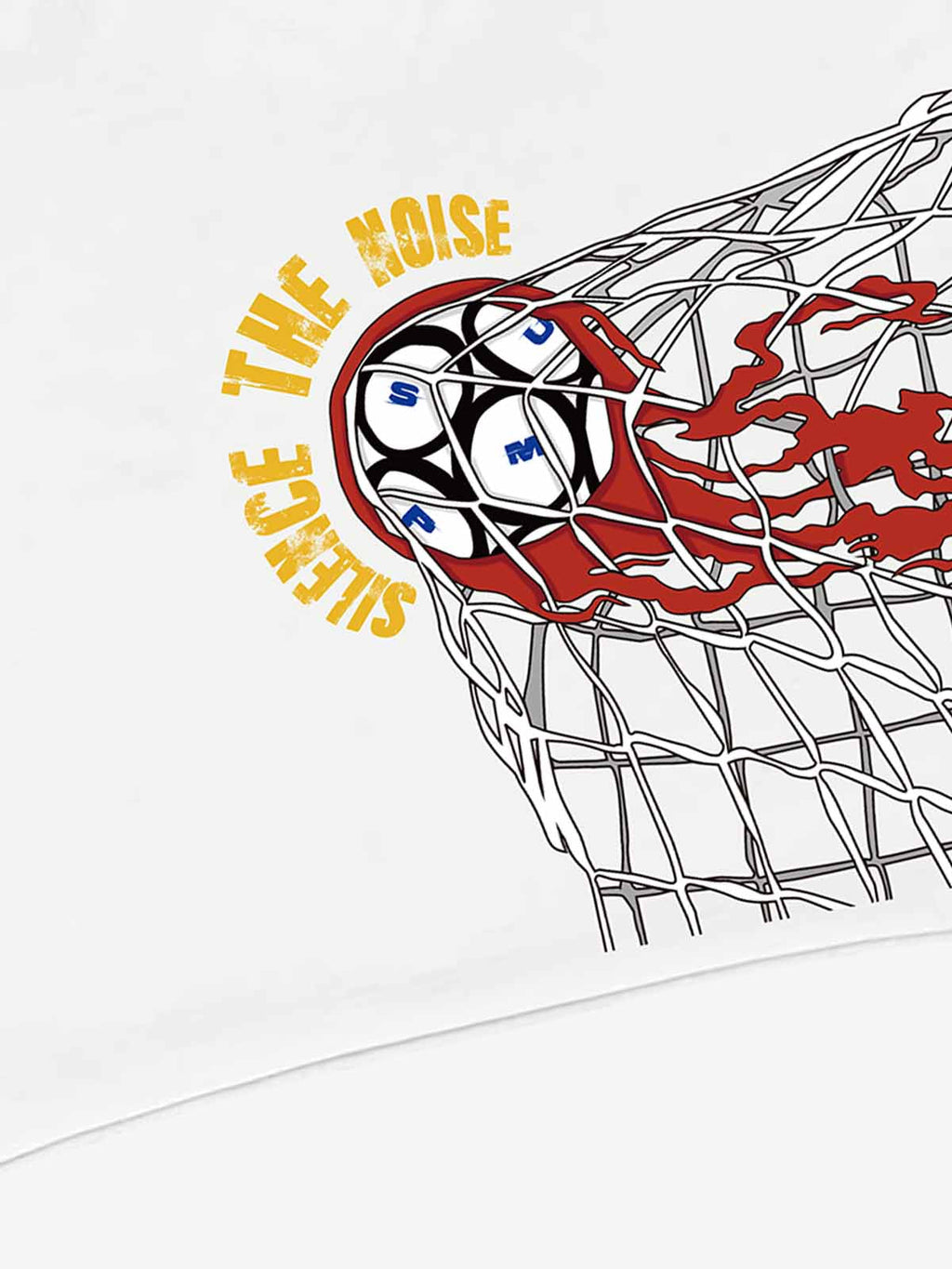 Goal Shot Splatter Soccer Graphic Sleeveless T-Shirt