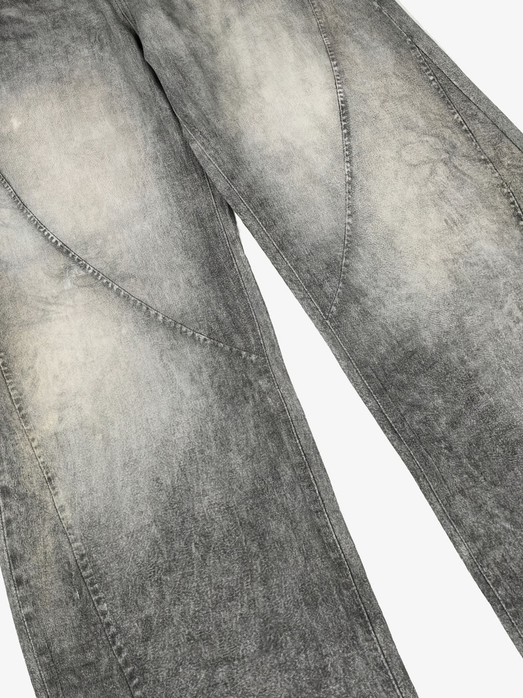 Washed Scorpion Graphic Panel Pants