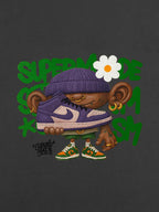 Street Cartoon Sneaker Graffiti Sneaker T-shirt