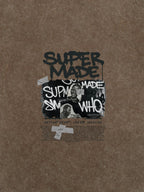Streetwear Graffiti Character Collage Graphic T-Shirt