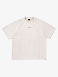 Suede Panel Raglan T-Shirt