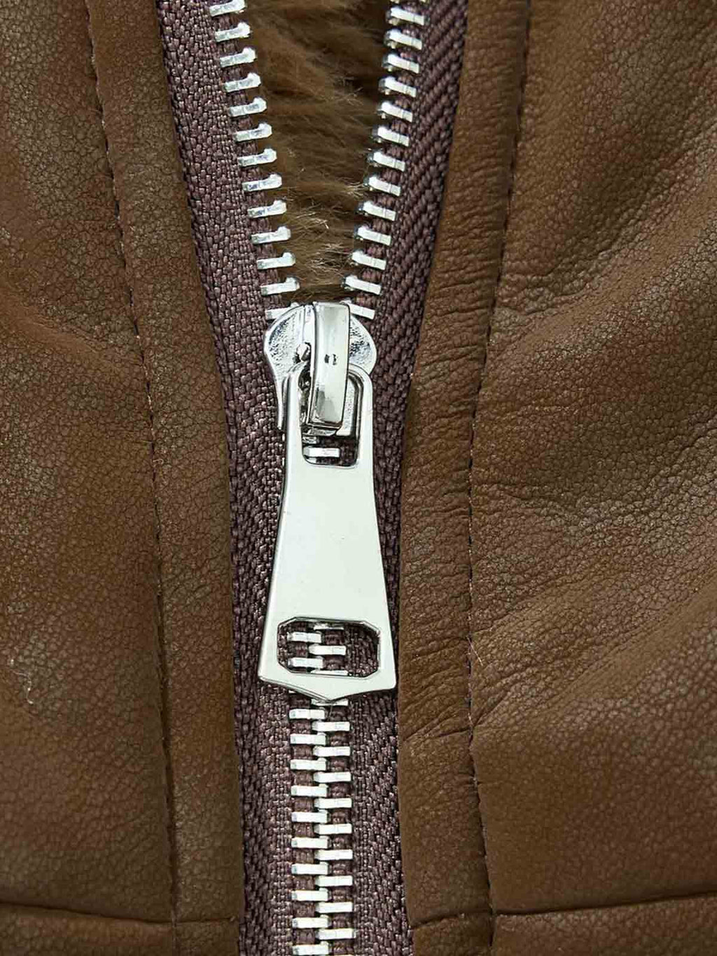Retro Detachable Faux Fur Collar Suede Fleece Hoodie Jacket
