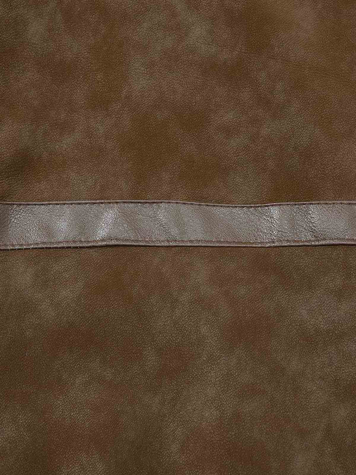 Retro Detachable Faux Fur Collar Suede Fleece Hoodie Jacket