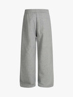 Drawstring Wide Leg Relaxed Sweatpants