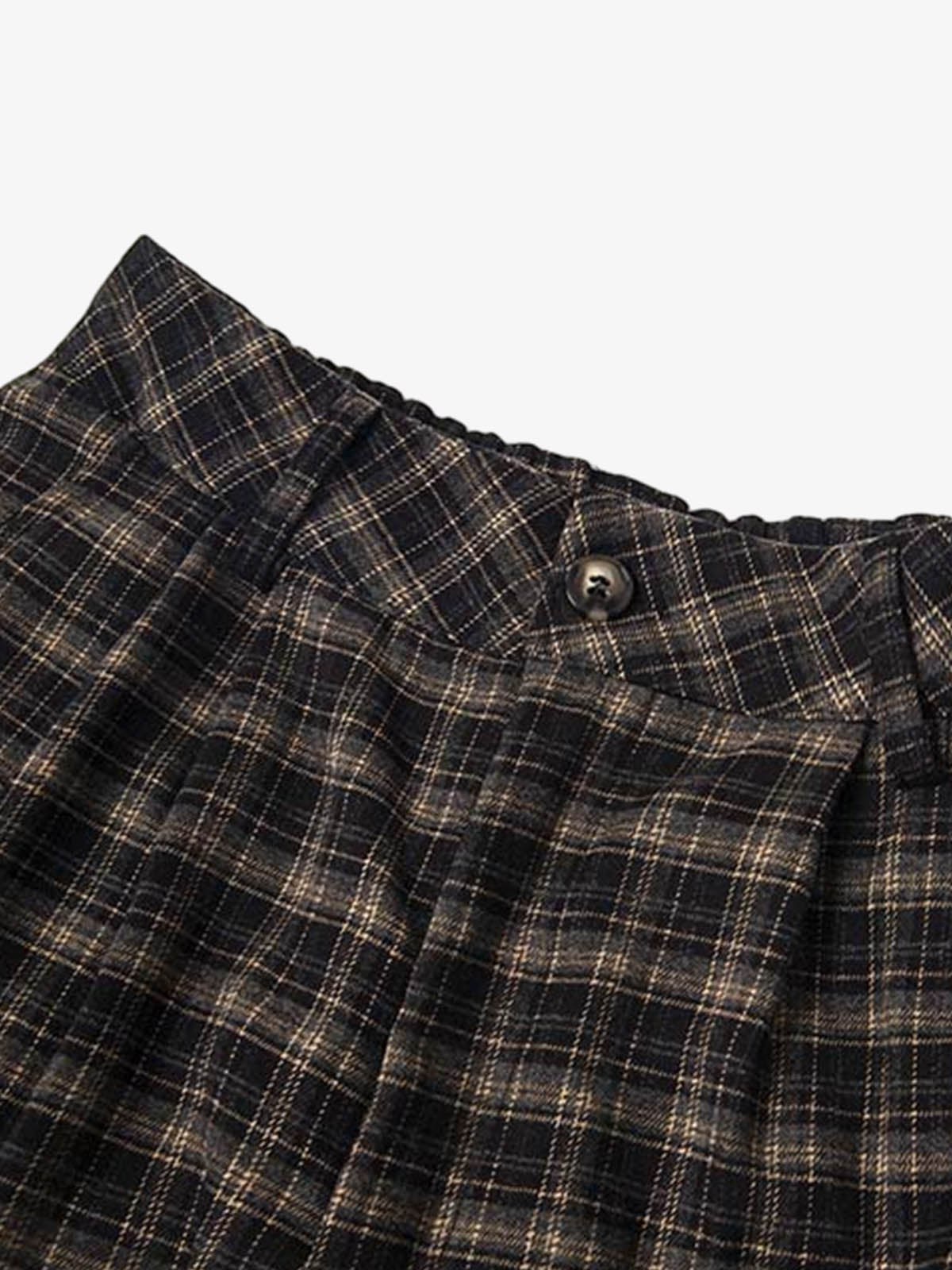Plaid Cargo Pocket Jorts