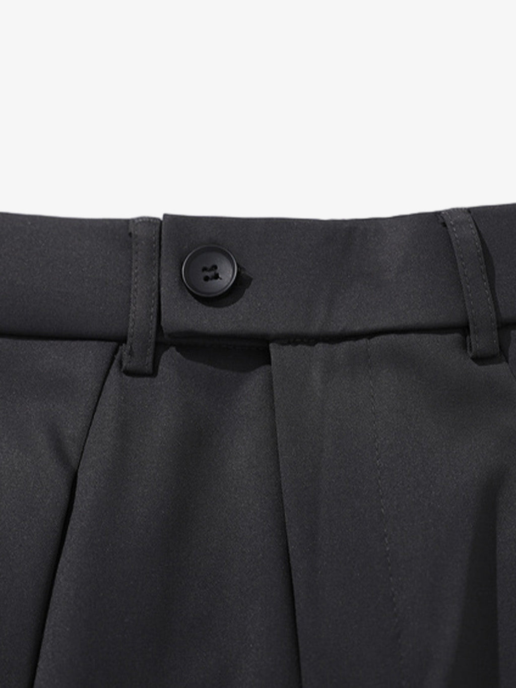 Pleated Drape Bootcut Suit Pants - 2588