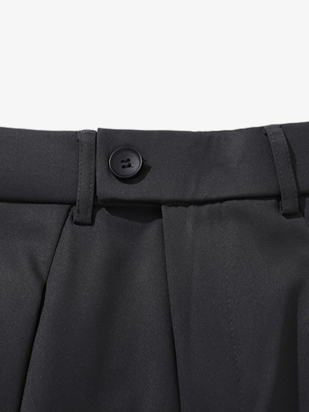 Pleated Drape Bootcut Suit Pants - 2588