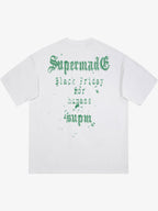 Gothic Skull Spiderweb Graphic T-Shirt