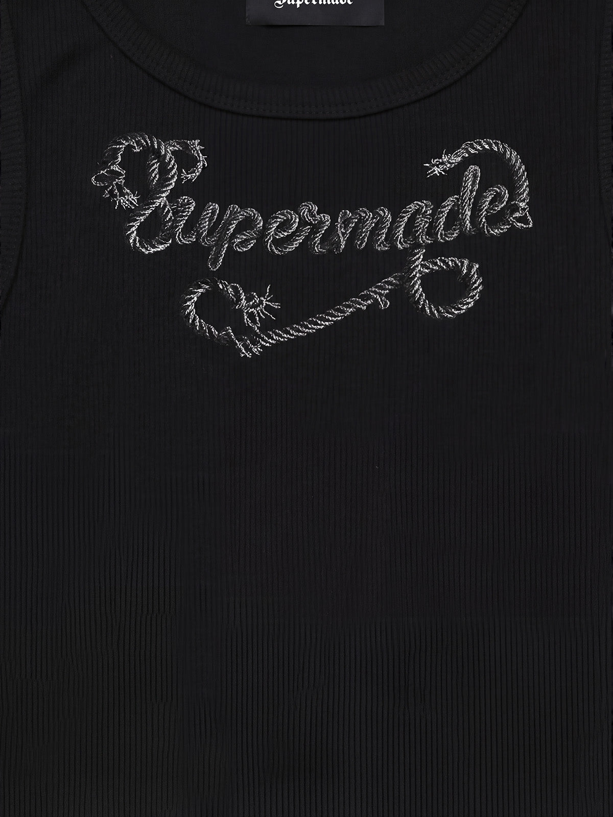 precipice Rope Logo Ribbed Tank Top