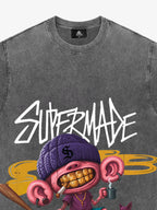 Theprecipice Cartoon Graffiti Trendy Weird Kid T-Shirt
