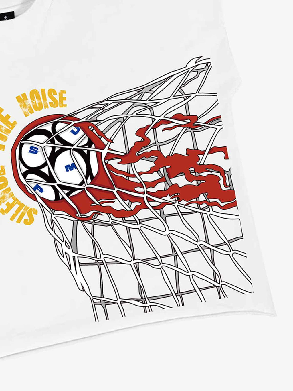 Goal Shot Splatter Soccer Graphic Sleeveless T-Shirt