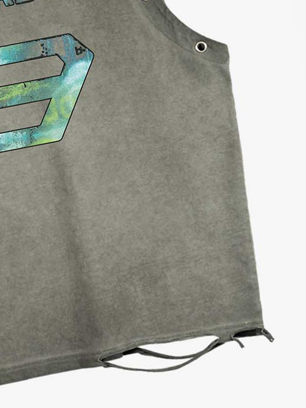 Vintage Washed 63 Graphic Sleeveless T-Shirt