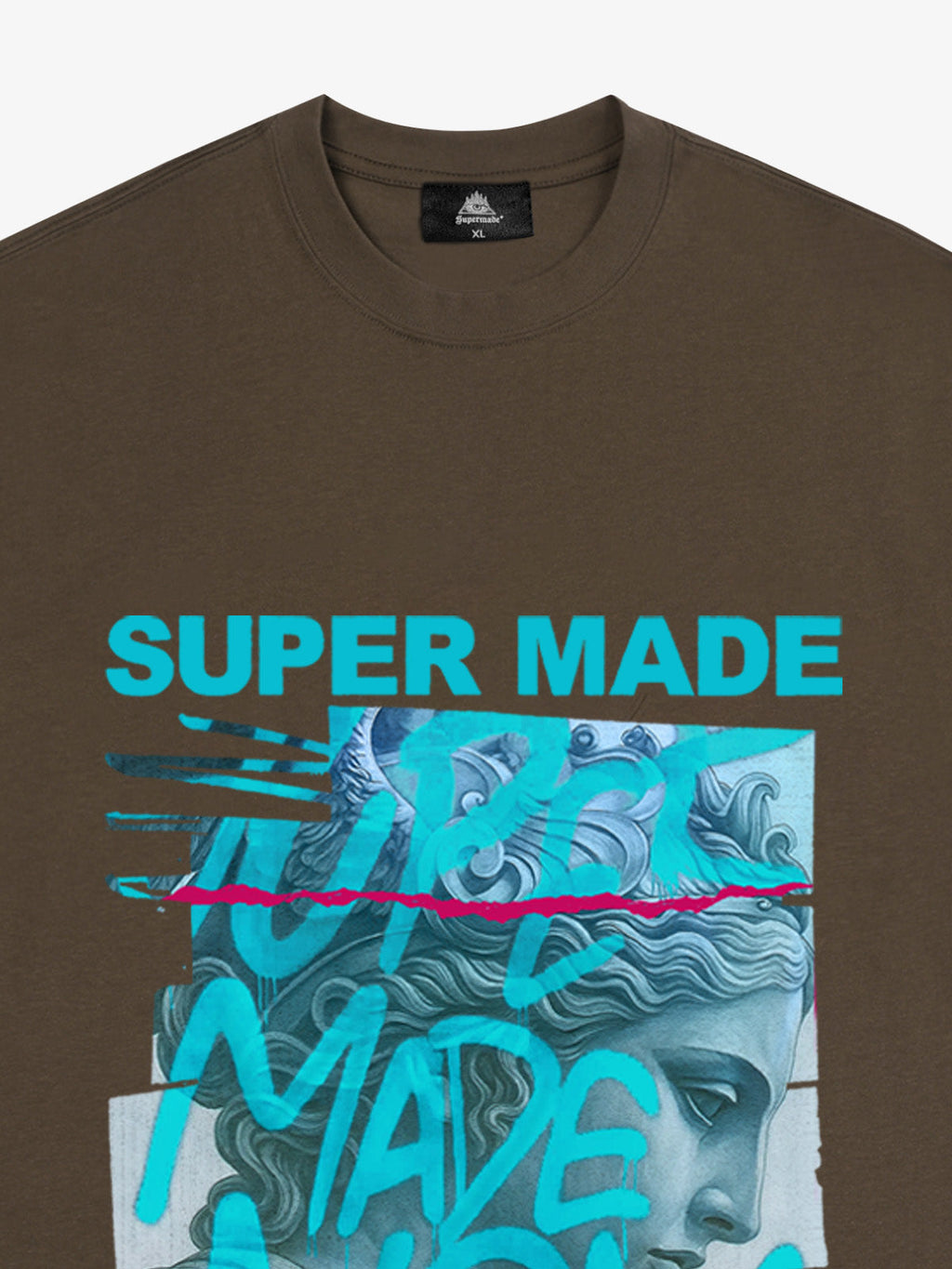 precipice Blue Art Graffiti Pattern T-Shirt