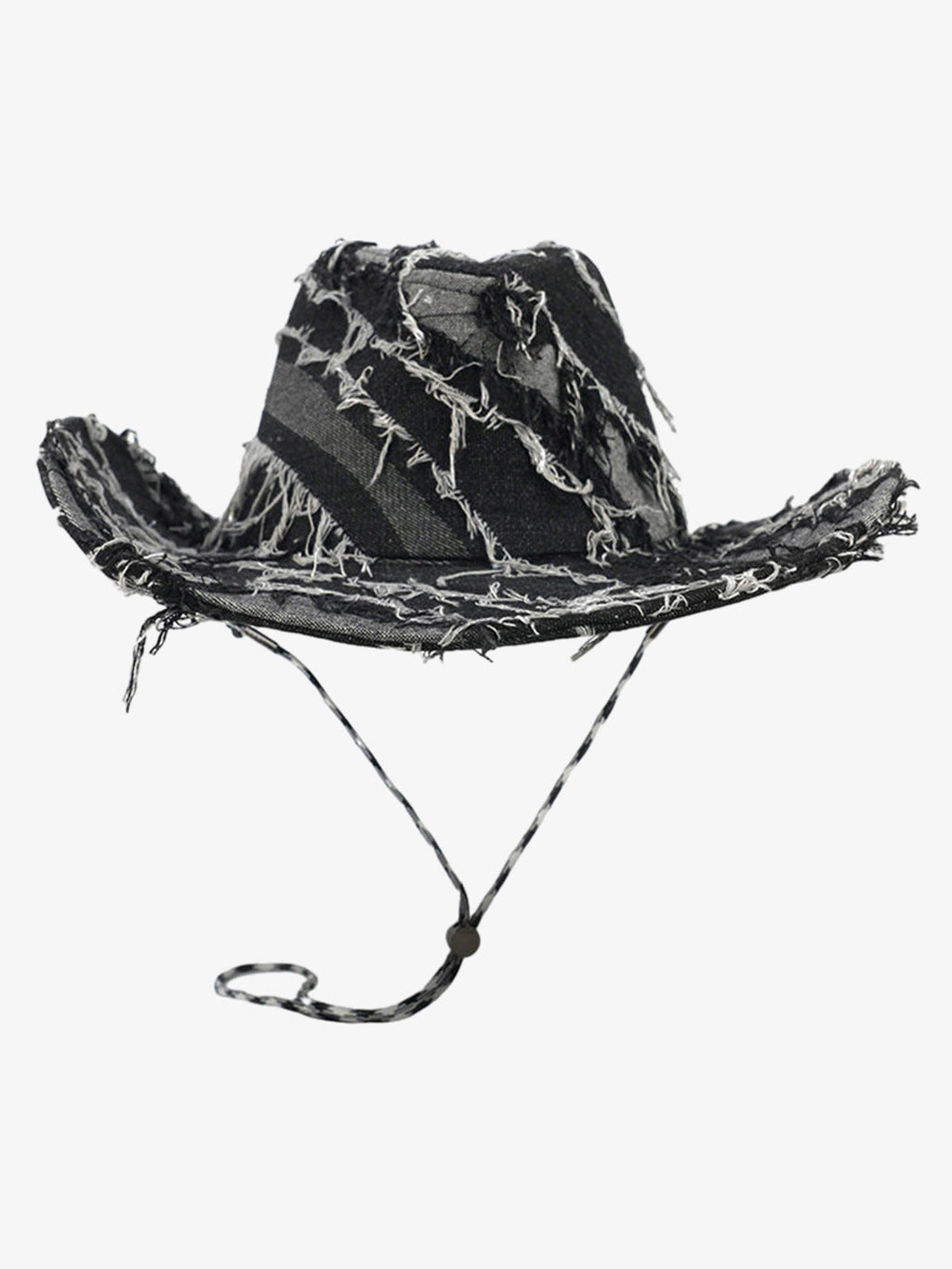 Distressed Patchwork Cowboy Hat