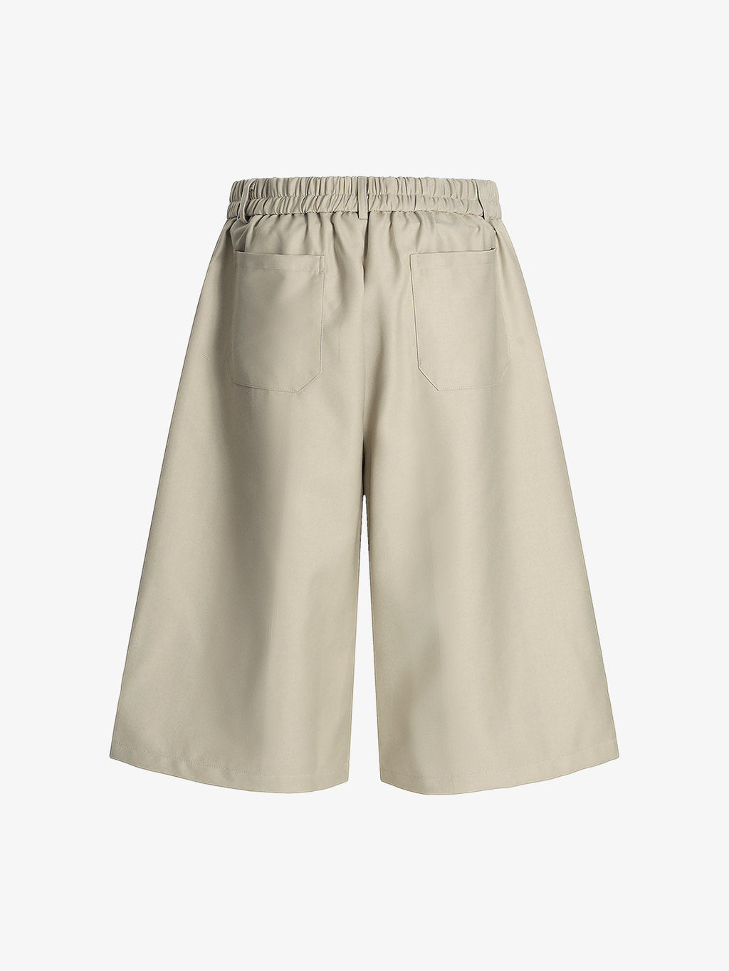 Deconstructed Drop-Effect Casual Jort