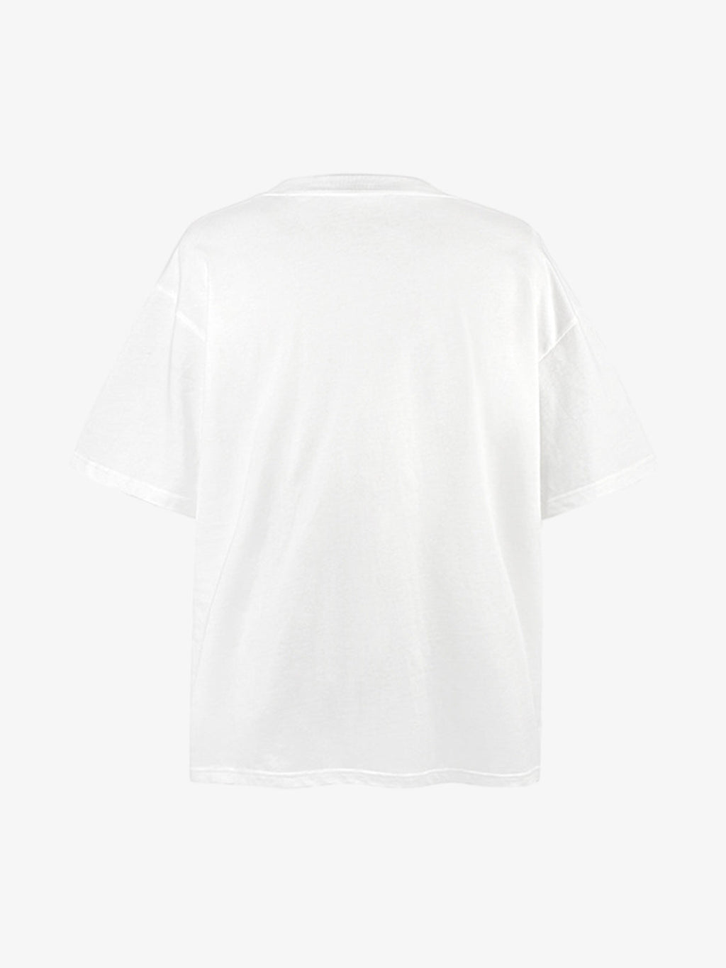 Washed Text Graphic T-Shirt