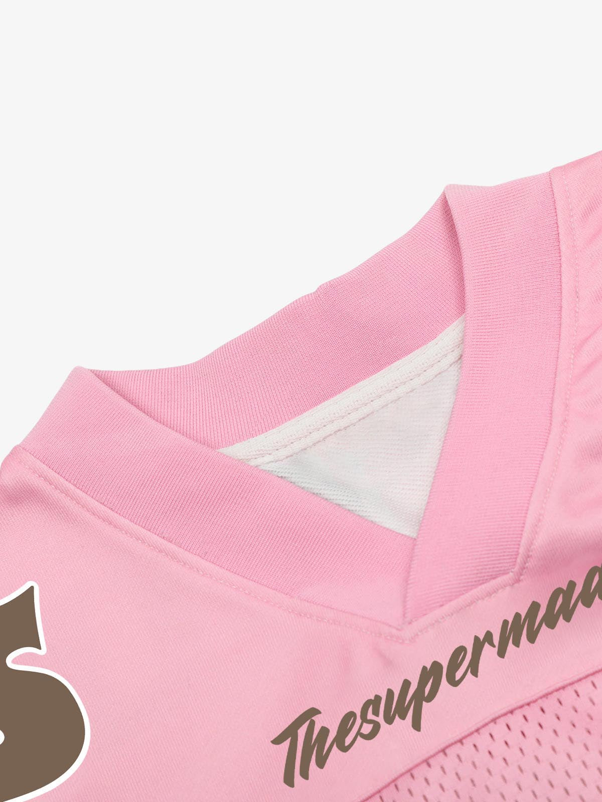 Retro Graphic Flame Number Print Long-Sleeve Jersey T-Shirt