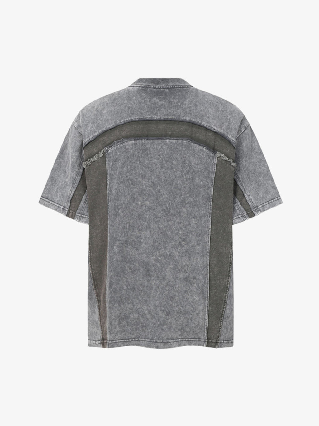 Panel Stitch Cotton T-Shirt
