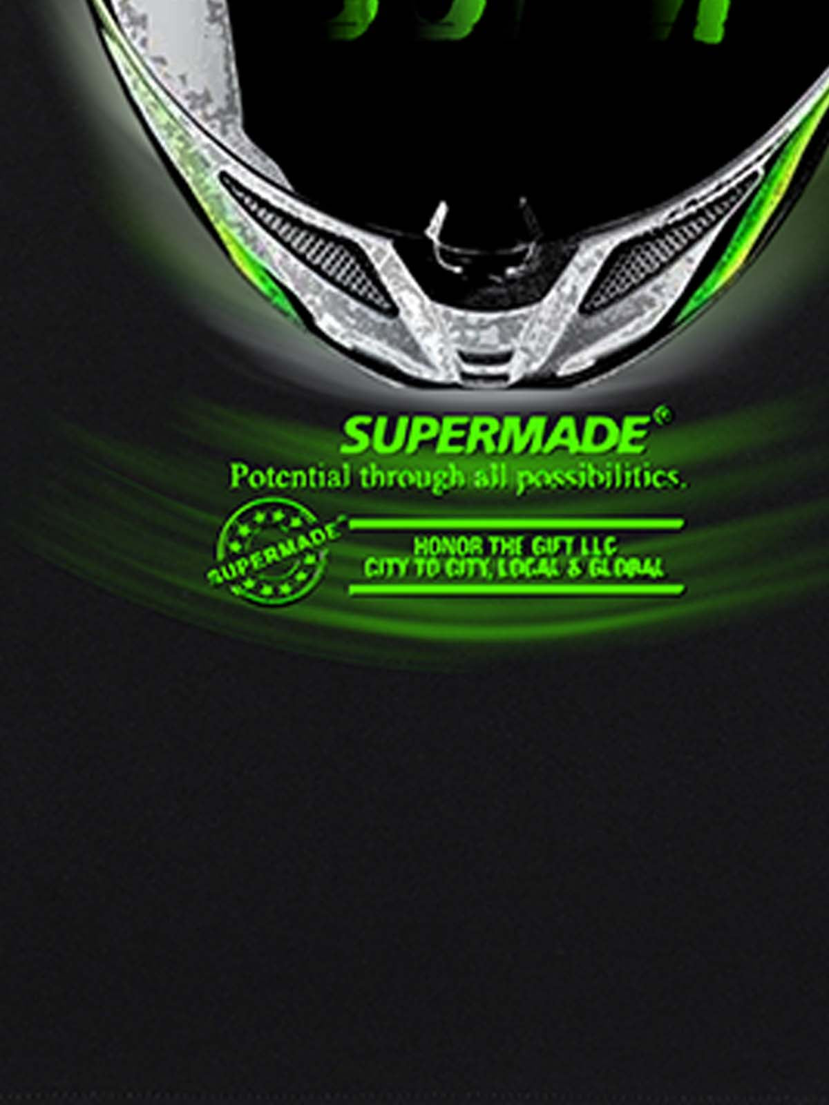 Motorcycle Helmet Graphic T-Shirt