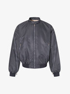 Minimalist Zip Bomber Jacket