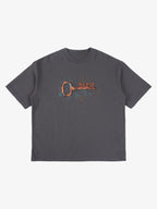 precipice Rusty Metal Key Print T-Shirt