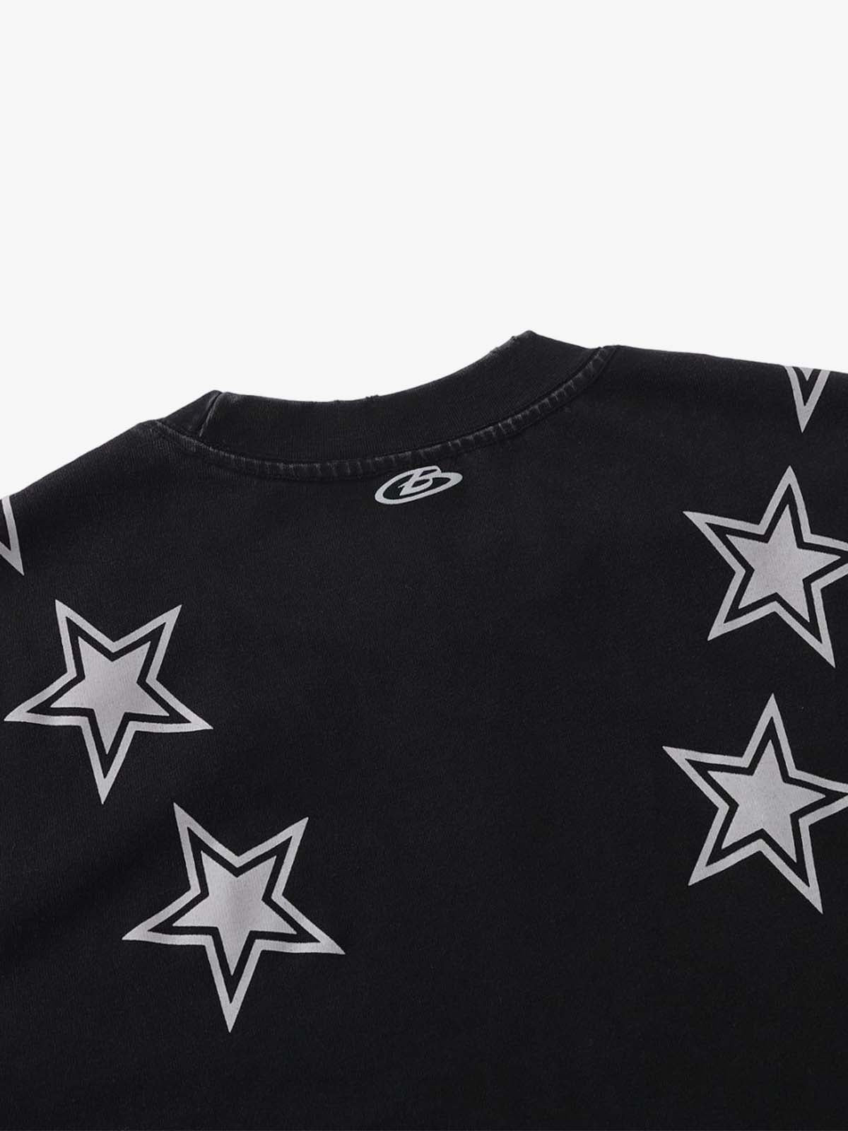Star Graphic 56 Number Washed T-Shirt