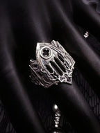 Gothic Armor Open Ring Adjustable